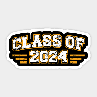 Class Of 2024 Vintage Sticker